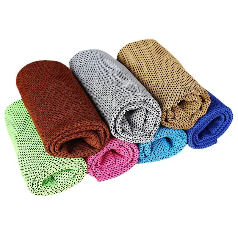 Instant Cooling Microfiber Towel for Sports & Outdoor Activities