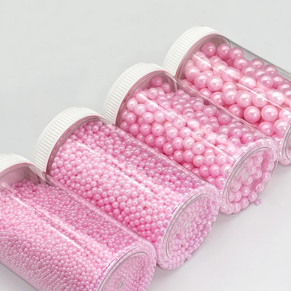 Pearl White Cake Decorative Balls for Baking & Desserts
