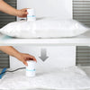 Electric Vacuum Compression Pump for Space-Saving Storage