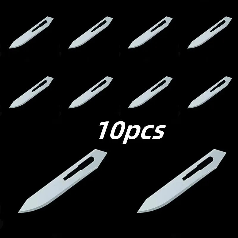 Stainless Steel Folding Utility Knife with Pocket Clip