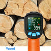 High-Temperature Infrared Thermometer with Color Screen and Humidity Sensing