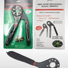 A new outer hexagonal magic wrench set includes a tool and various sizes for repairs.