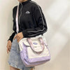 Everyday Nylon Tote Bag with Crossbody Strap