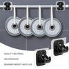 No-Drill Adjustable Curtain Rod Brackets