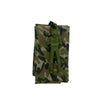 A hand-throw parachute toy featuring a mini soldier for outdoor kids play, packaged in camouflage fabric.