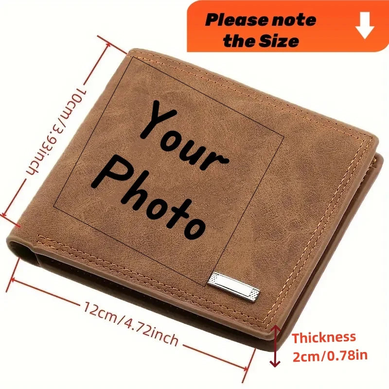 Cartera con Foto Personalizada y Grabado a Medida