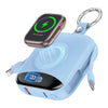 4-in-1 Fast Charging Power Bank with Built-In Cables and LED Display