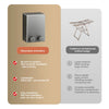 Retractable Clothesline with Stainless Steel Construction