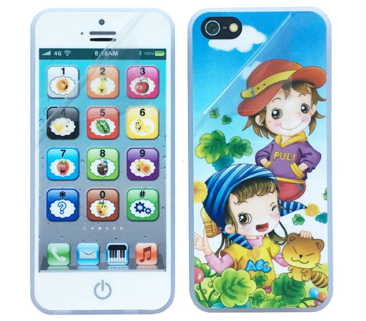 Musical Learning Toy Phone with Lights and Sounds for Toddlers