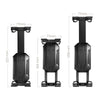 Black universal car CD slot mount designed to hold tablets and phones.