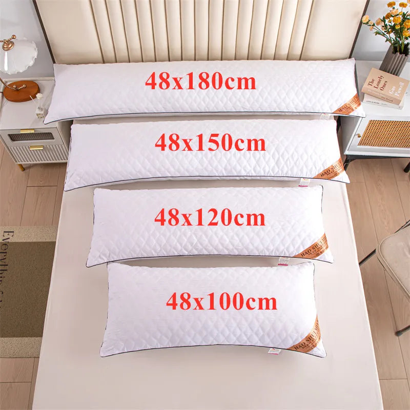 Quilted Soft Polyester Body Pillow for Restful Sleep