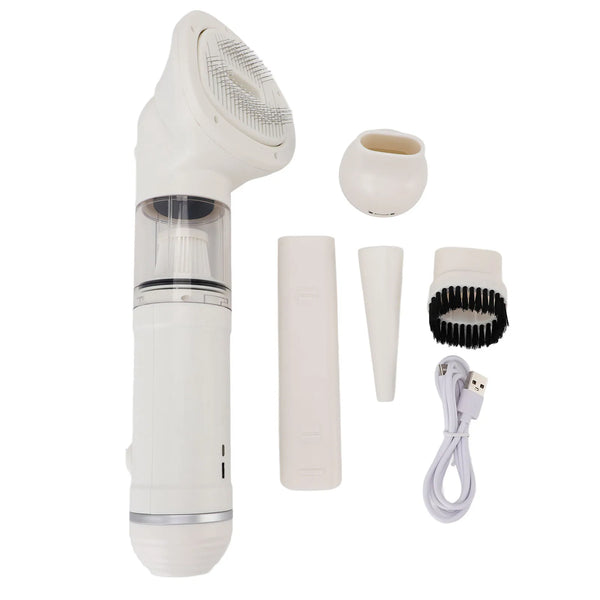 2-in-1 Pet Grooming Vacuum & Brush