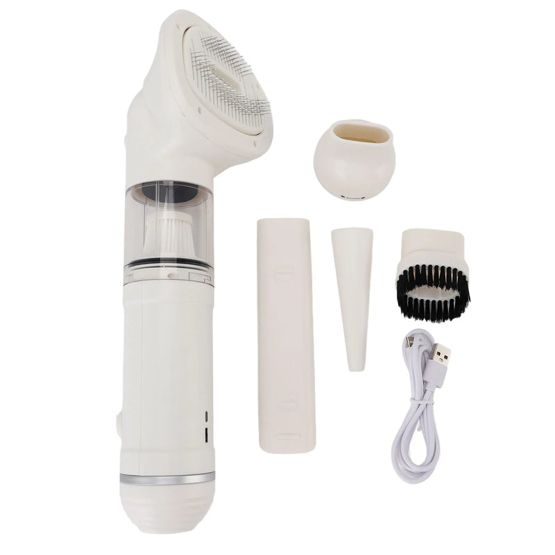2-in-1 Pet Grooming Vacuum & Brush