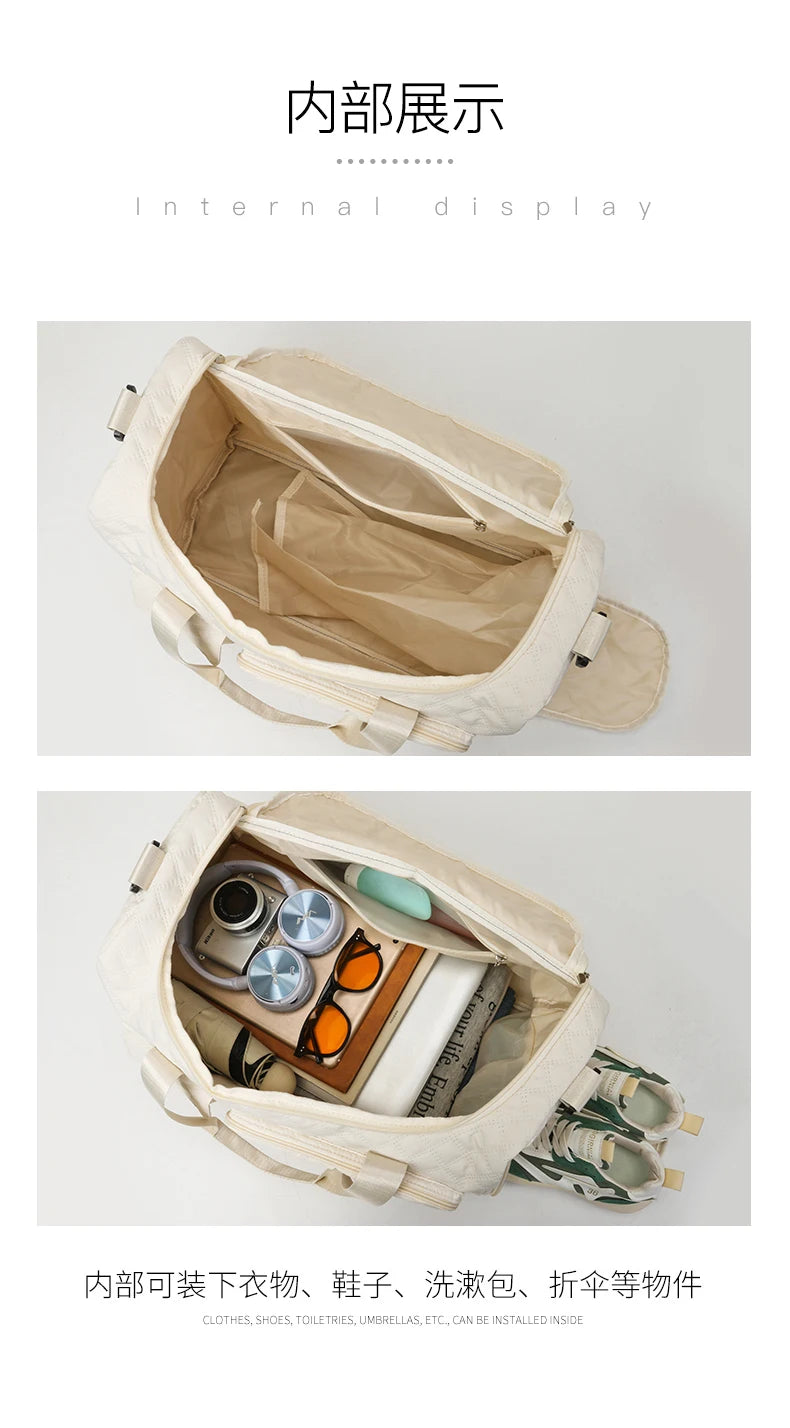 Large Capacity Casual Travel Tote Bag