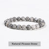 Natural Stone Beaded Bracelet