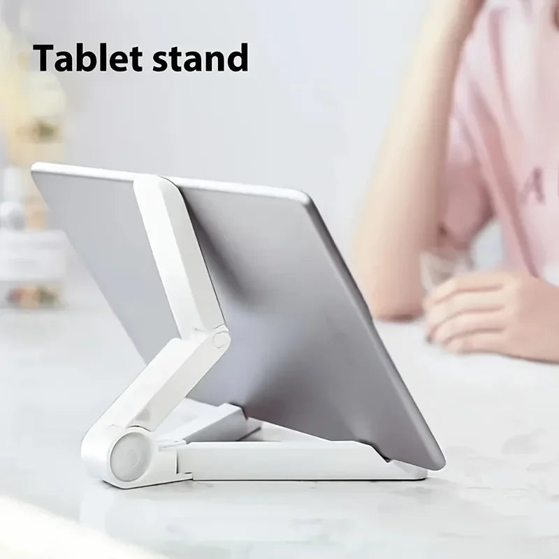 Adjustable Folding Tablet Stand with Non-Slip Grip