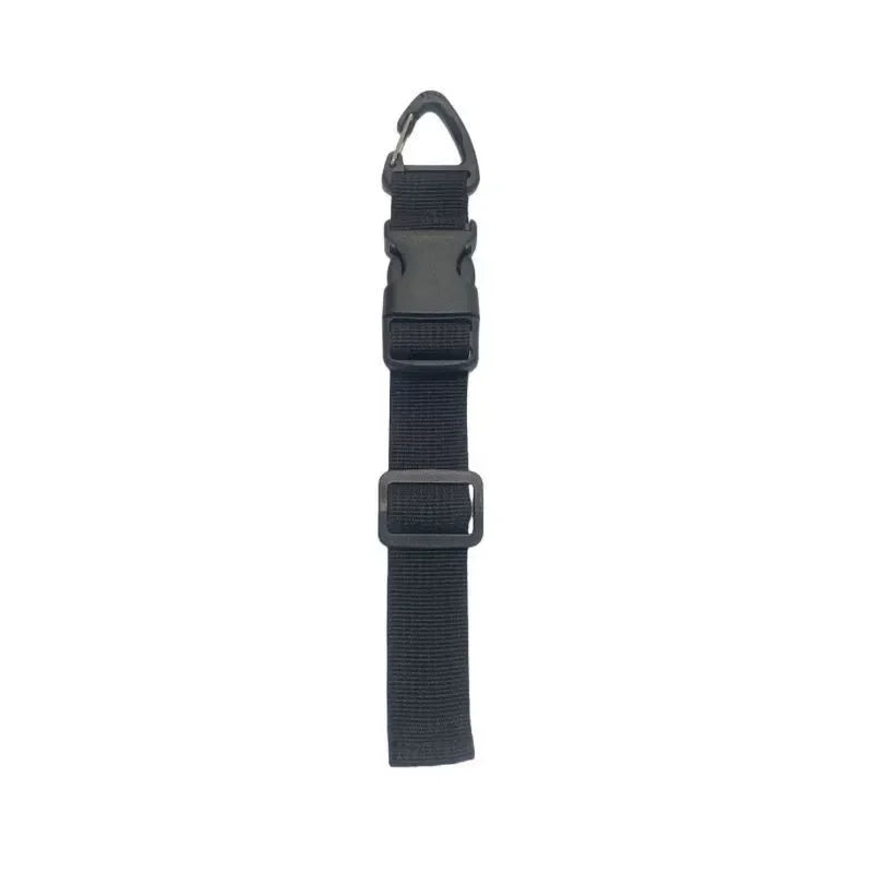 Black heavy duty extension cord organizer with buckle lock