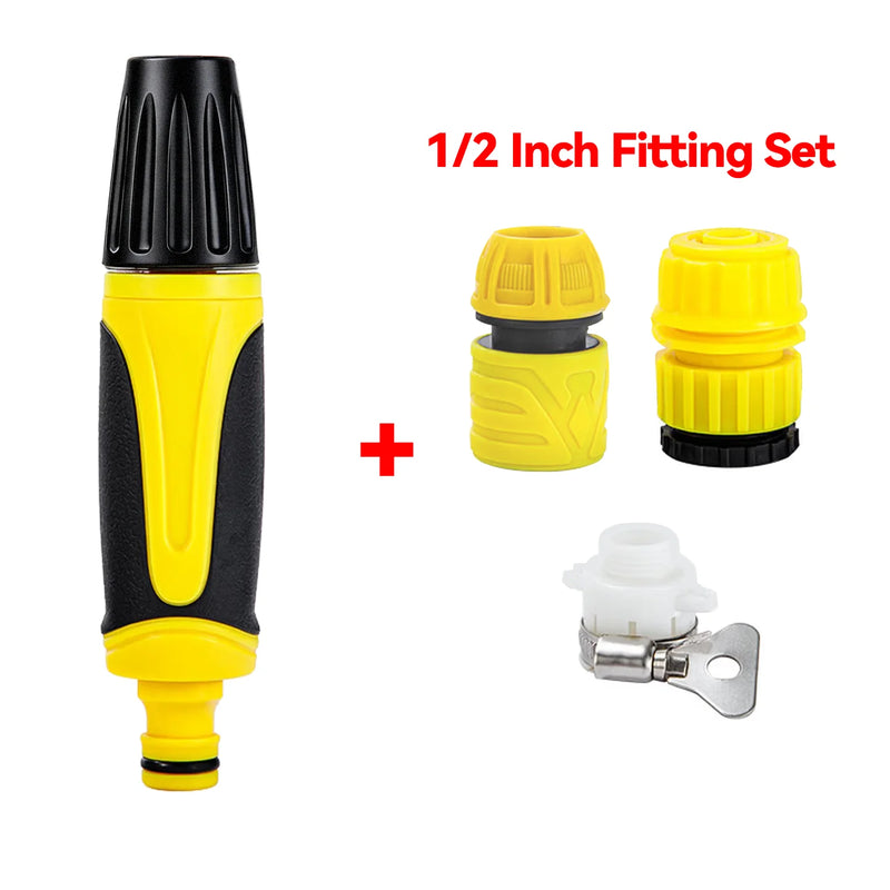 360° Rotatable High-Pressure Water Gun with Adjustable Spray Nozzle