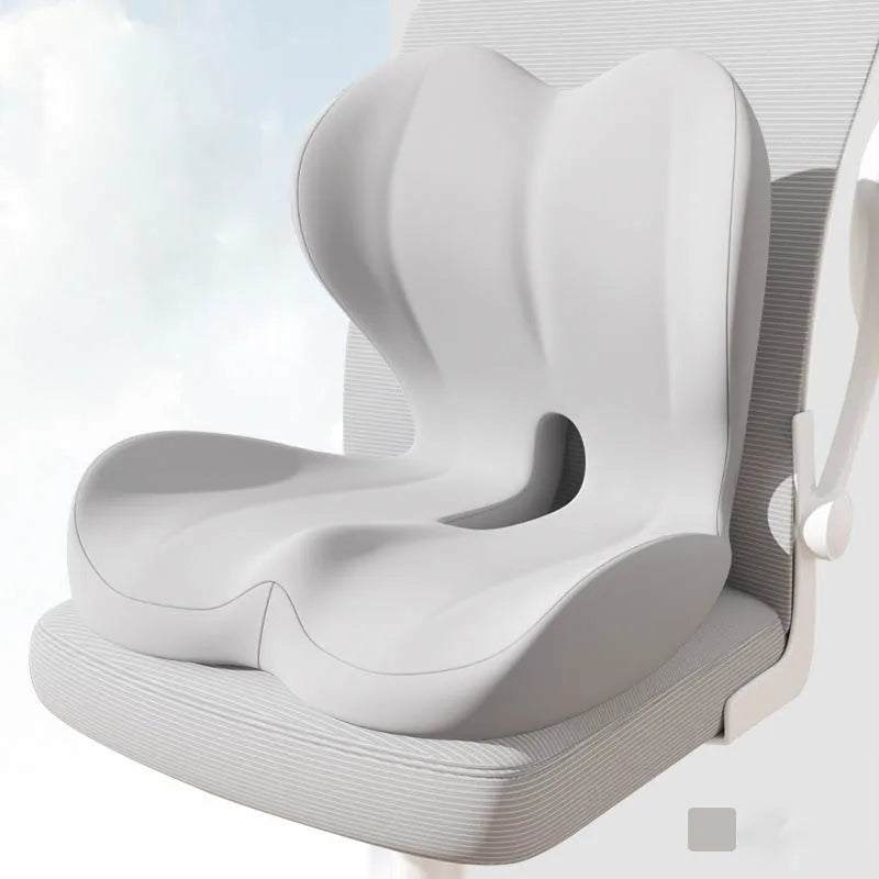 Ergonomic Car and Office Seat Cushion with Lumbar Support
