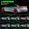 Motion-Activated LED Tire Valve Caps