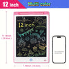 12-Inch LCD Writing Tablet for Kids – Reusable Electronic Drawing Board
