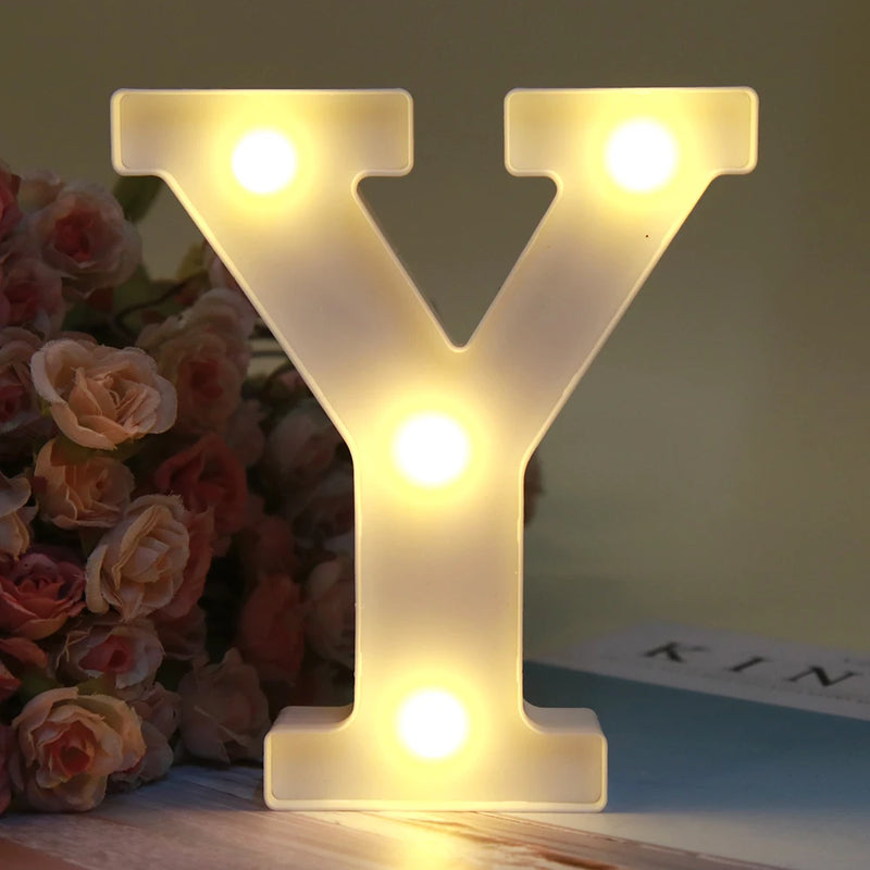 LED-Alphabet-Buchstaben-Nachtlampe