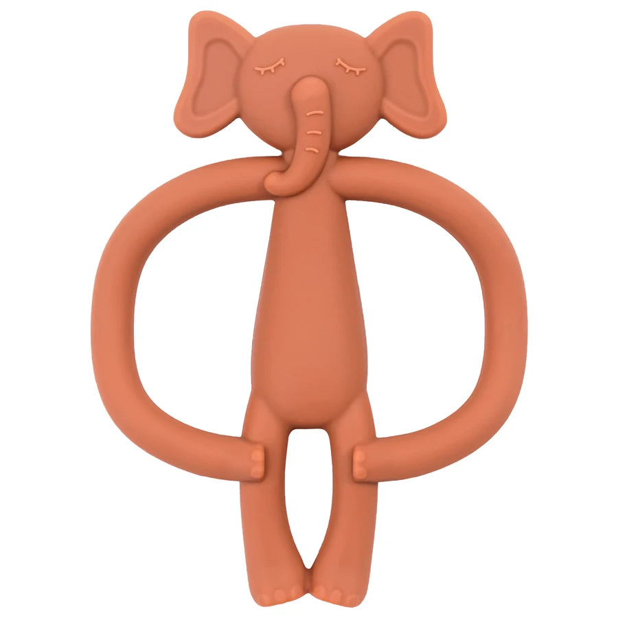 BPA-Free Silicone Baby Teether – Soothing Teething Relief for Infants