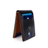 Slim PU Leather Bifold Wallet with Card Holder