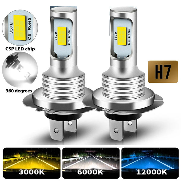 Ampoules LED pour phares haute performance - Paire