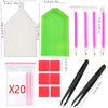 Complete 5D Diamond Painting Kit with Tools