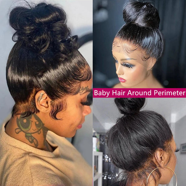 Glueless HD Transparent Lace Wig