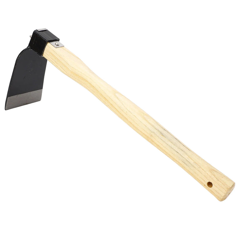 Ergonomic Wooden-Handle Garden Hand Hoe