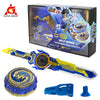 Infinity Nado Spirit Wind Panda Metal Spinning Top Set with Sword Launcher