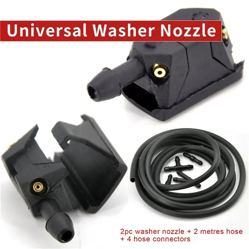 A set of universal washer nozzles, including a nozzle and a 2-meter hose with four connectors.