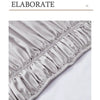 Ruffled Microfiber Bed Skirt with Split Corners