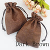 Natural Jute Gift Bags with Drawstring (5 Sizes)