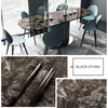 Black Self-Adhesive Waterproof Wallpaper for Kitchen & Furniture Renovation