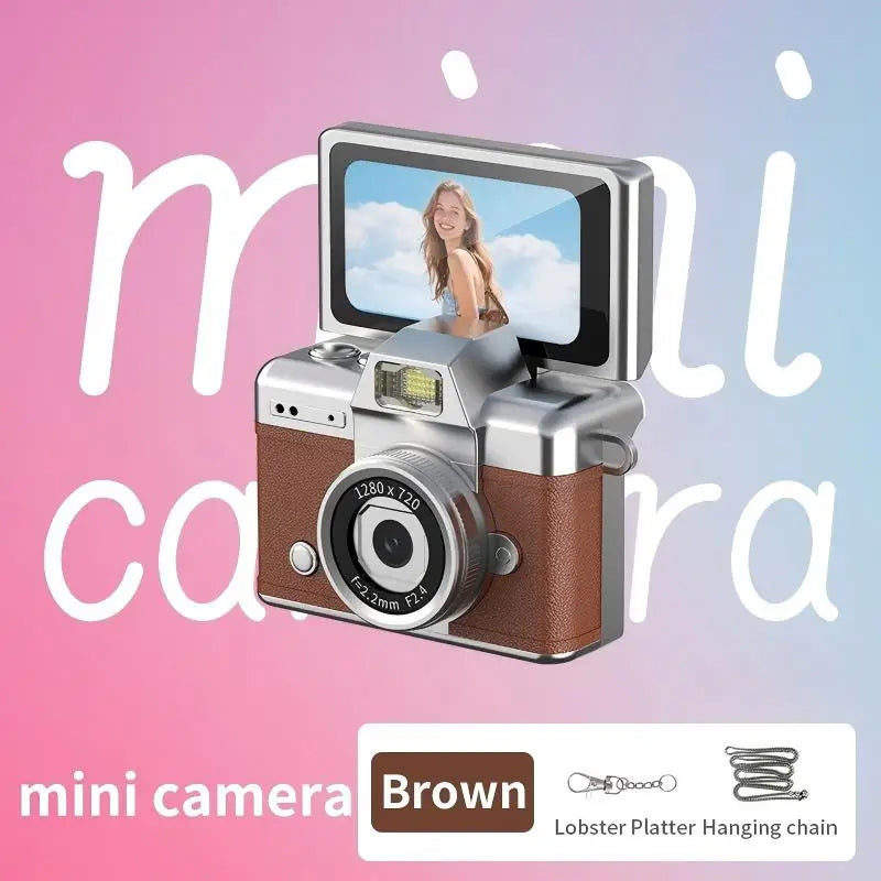 Compact Flip-Screen Digital Camera with 1080P HD Video