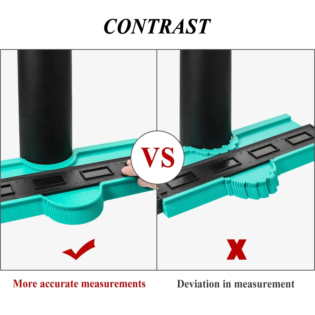 Profile Contour Gauge for Accurate Shape Duplication