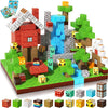 Magnetic Building Blocks - Mine World & Forest House Set
