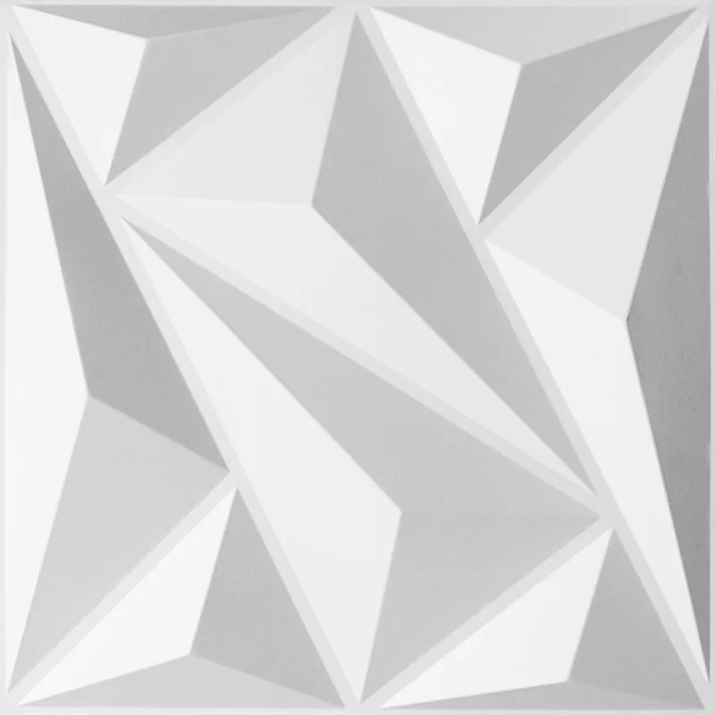 3D PVC Wall Panels - Waterproof Self-Adhesive
