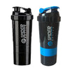 3-Compartment Protein Shaker Bottle