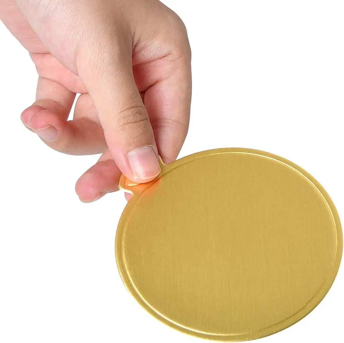 Gold Mini Cake Boards for Desserts & Pastry Display