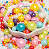 Pearl White Cake Decorative Balls for Baking & Desserts