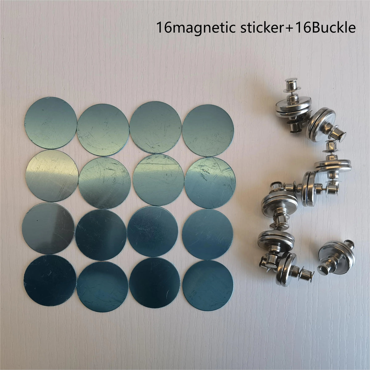 Magnetic Curtain Hook with Metal Clasp