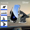 150W Magnetic Wireless Car Charger Mount with Auto-Clamping Cradle