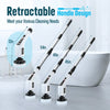Cordless Electric Cleaning Brush with Extendable Handle & LED Light