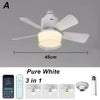 Smart LED Ceiling Fan with RGB Lighting and App Control