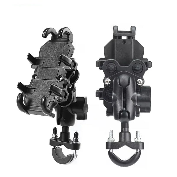 Support de téléphone pour moto anti-chocs
