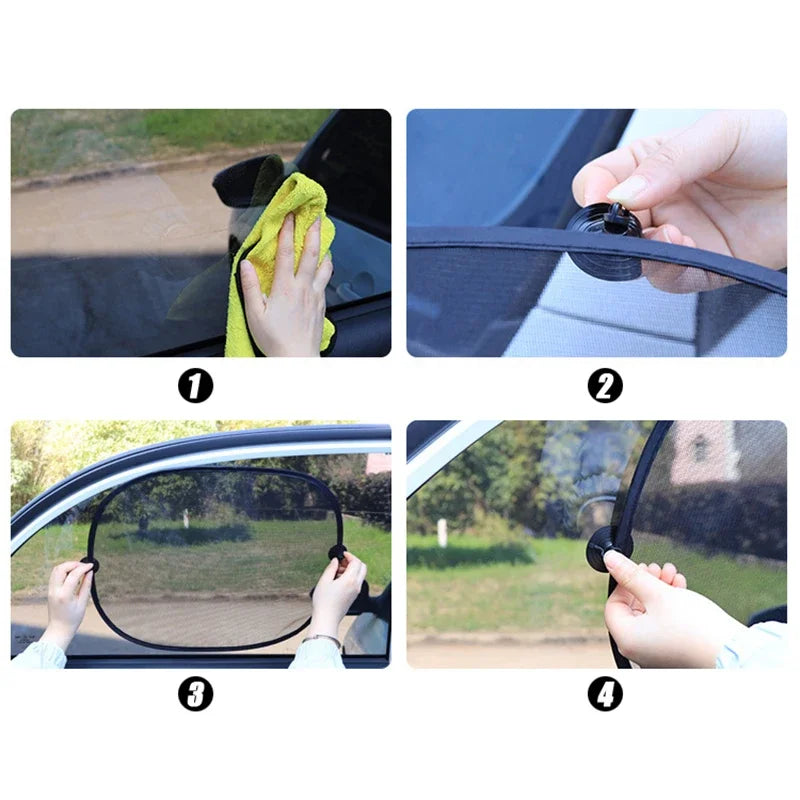 Universal Car Windshield Sun Shade with Reflective Cover